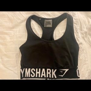 Black Gymshark bralette -Fit Seamless Sports Bra